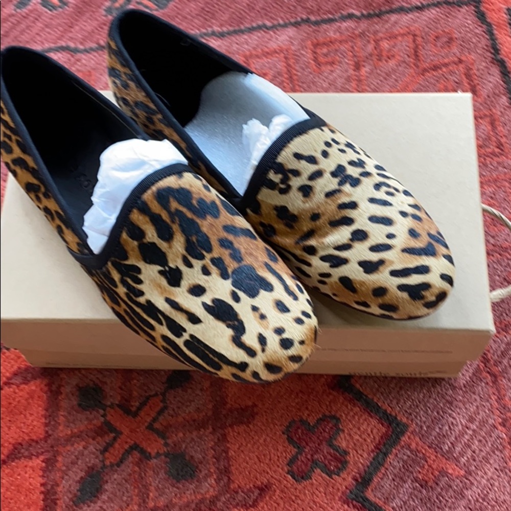 Gentle Souls Leopard flats